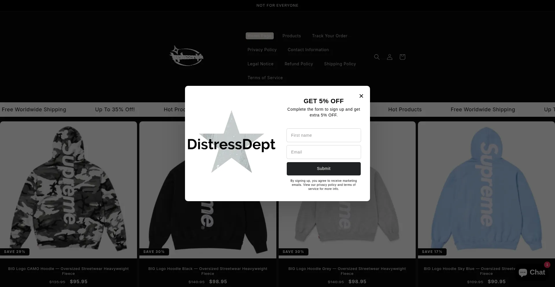 Distressdept.com