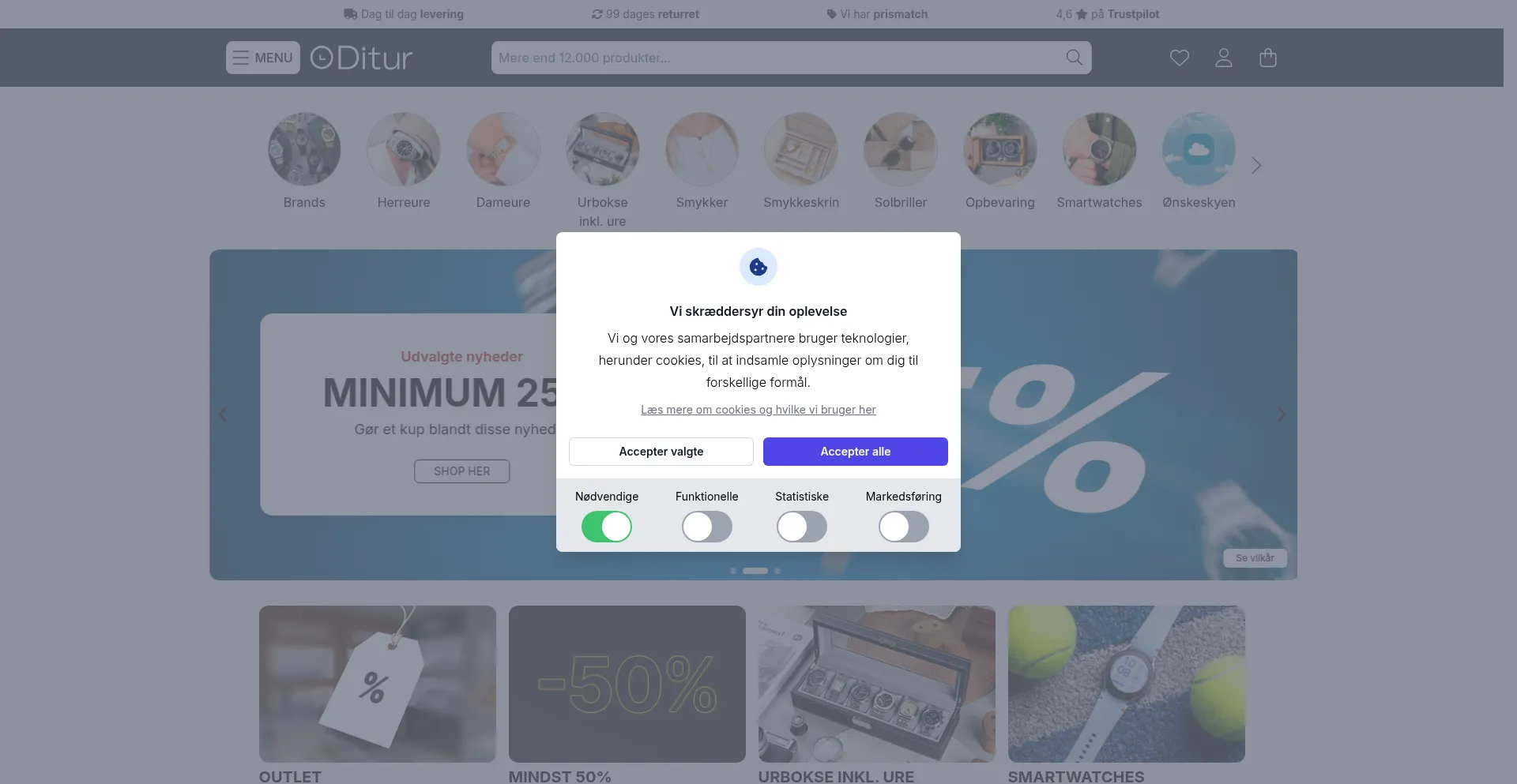 Ditur.dk Screenshot