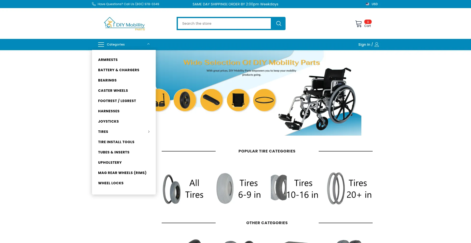 Ist Diymobilityparts.com sicher und vertrauenswürdig?