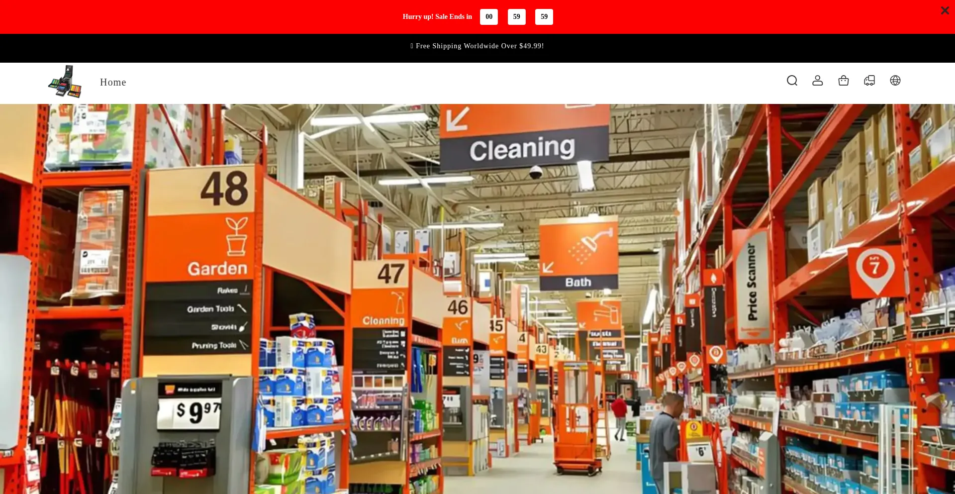 Website screenshot of Dlrok.com