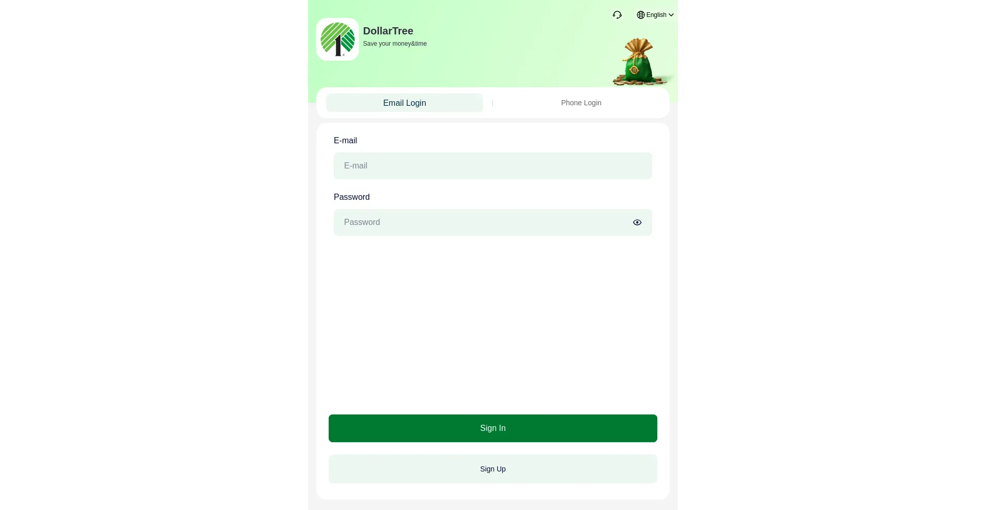 Website screenshot of Dltr-mall.cc