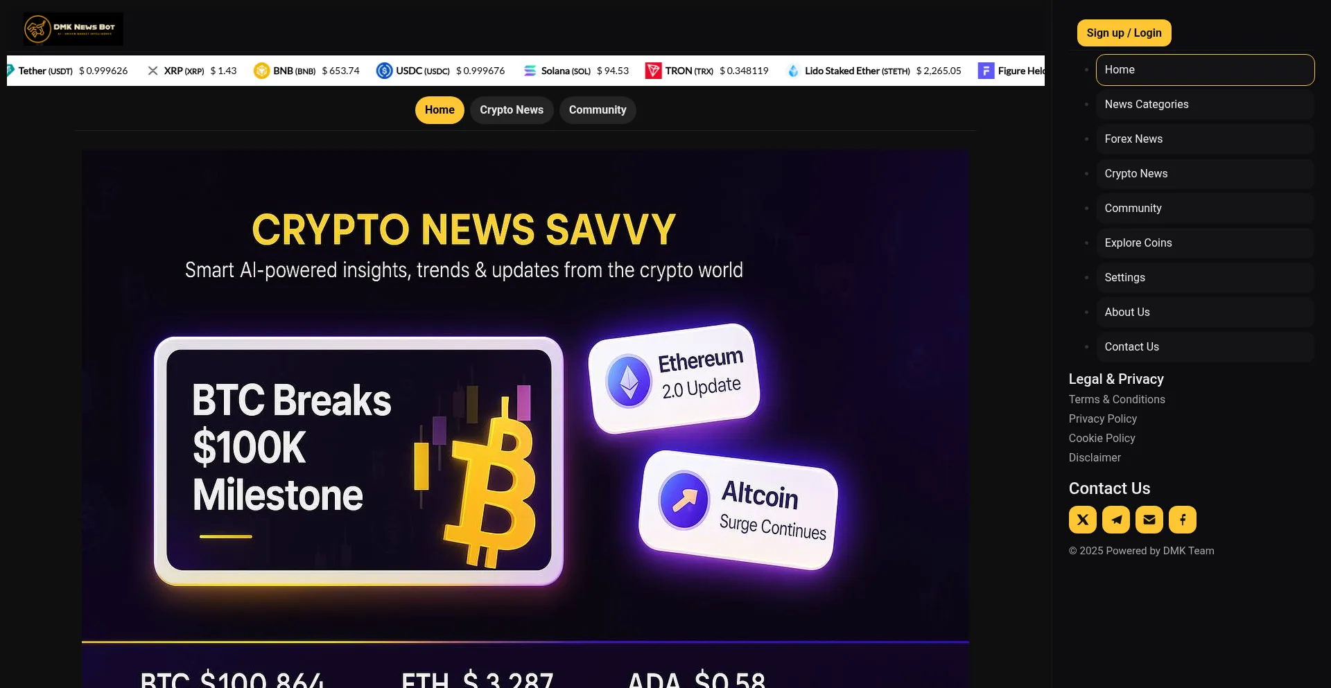 Dmknewsbot.io