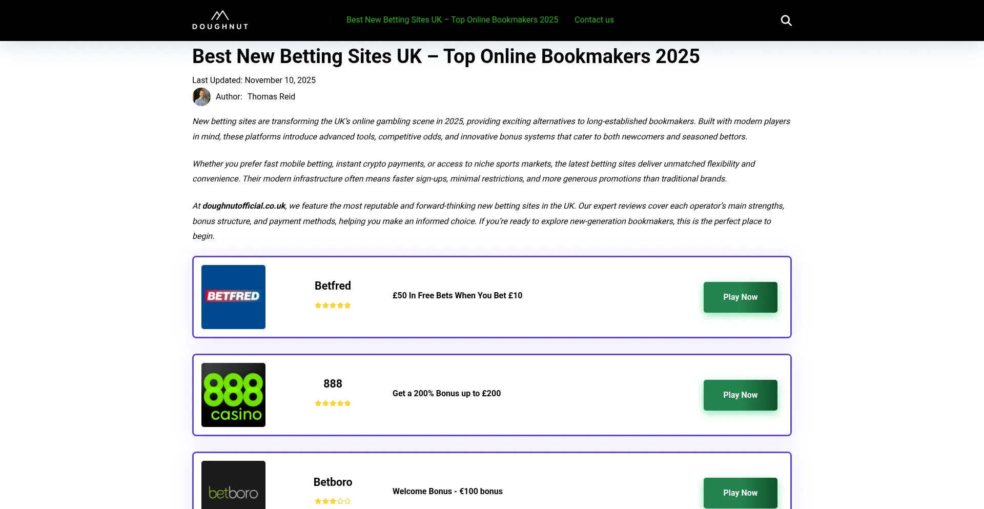 Doughnutofficial.co.uk