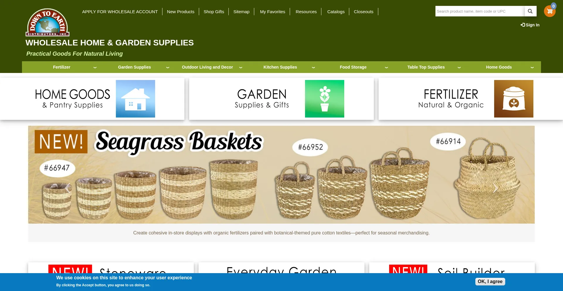 Downtoearthdistributors.com