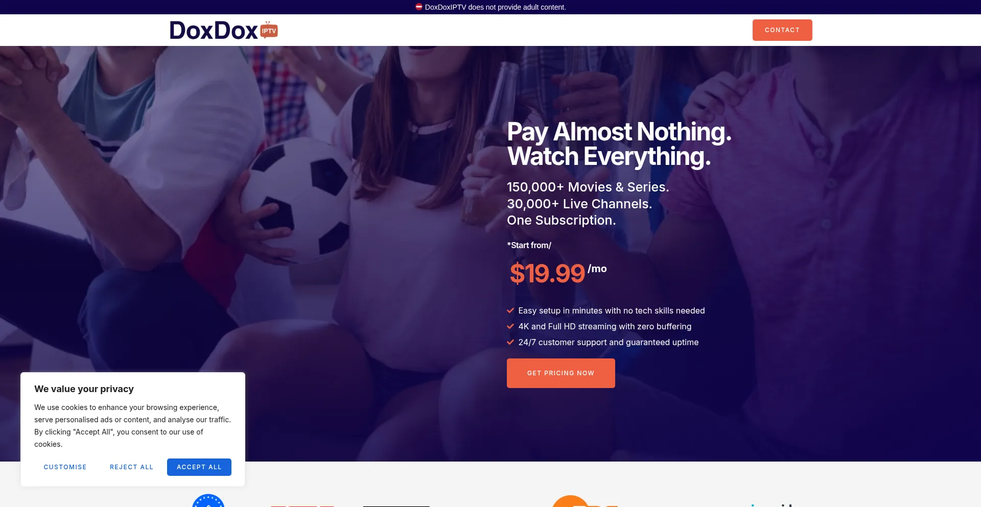 Ist Doxdoxiptv.com sicher und vertrauenswürdig?