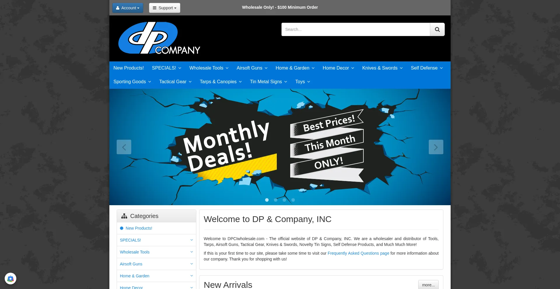 Dpciwholesale.com