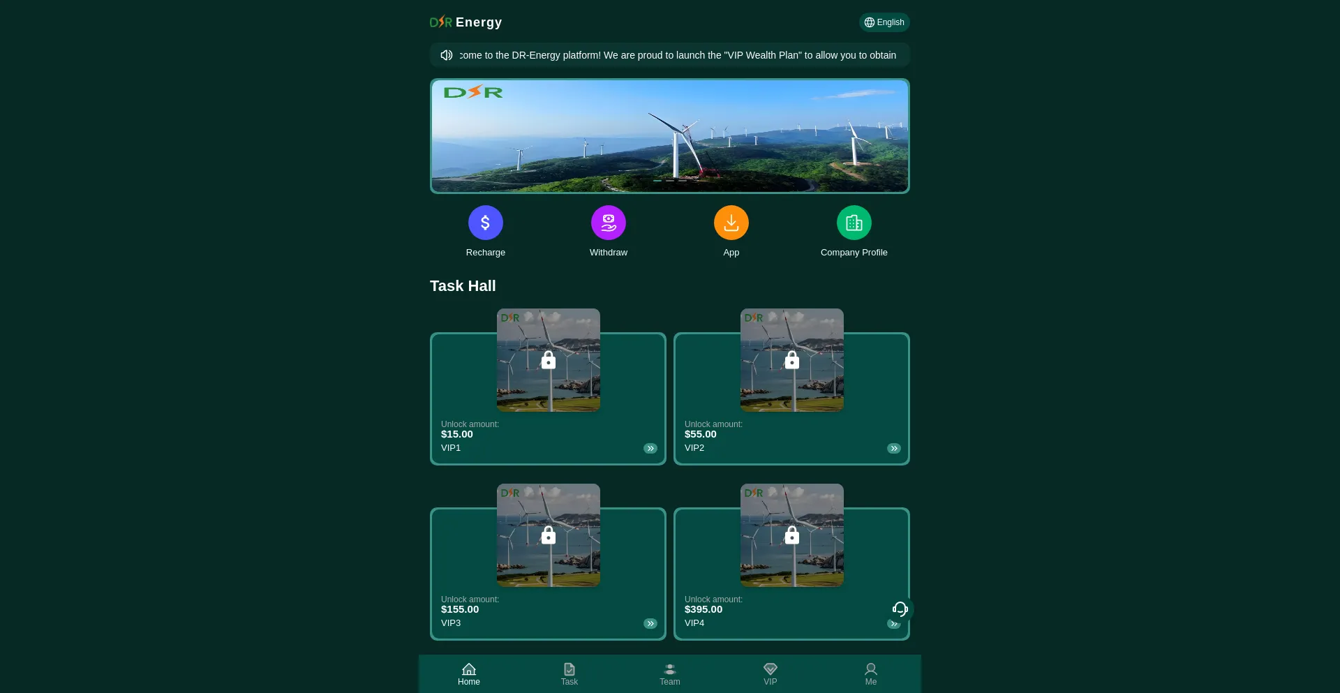 Website screenshot of Dr-energy.pro