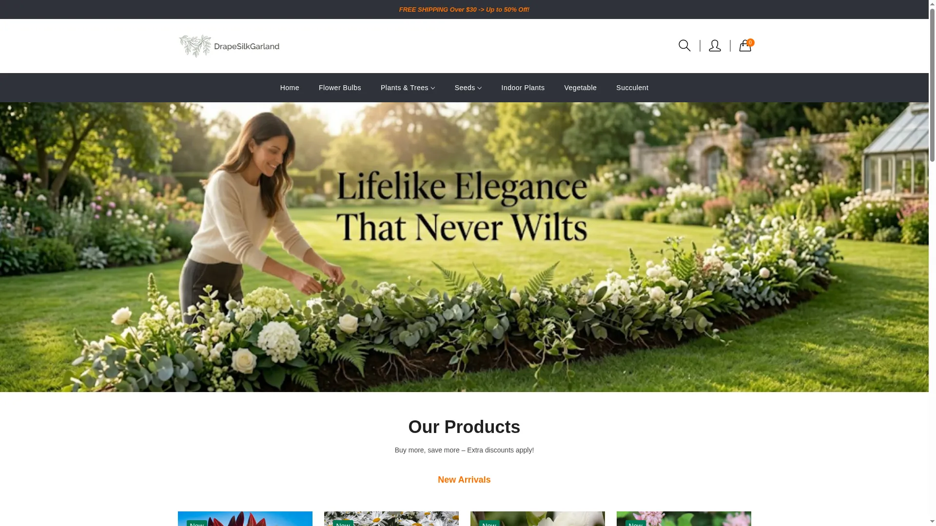 Drapesilkgarland.com