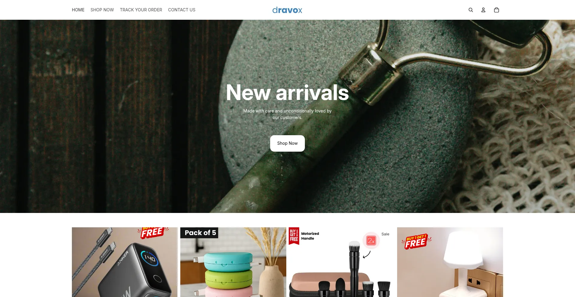 Dravox.shop Screenshot