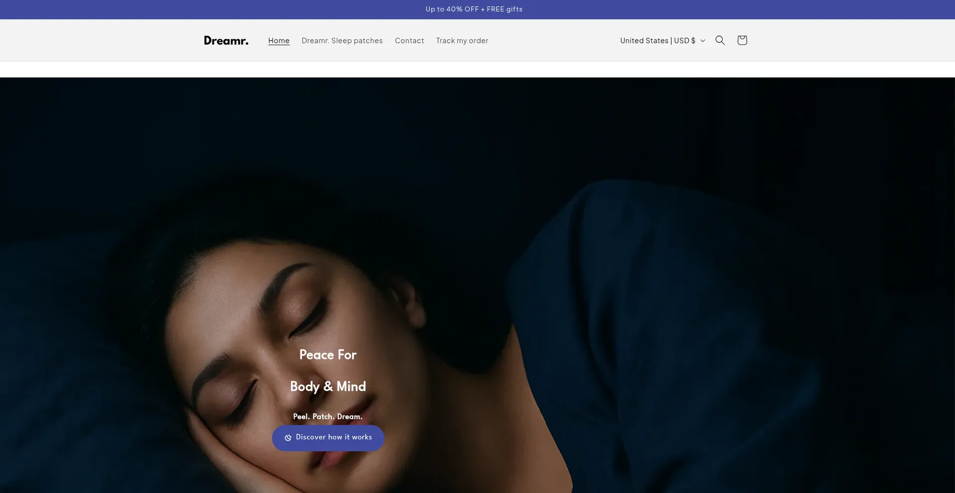 Dreamrdot.shop Screenshot