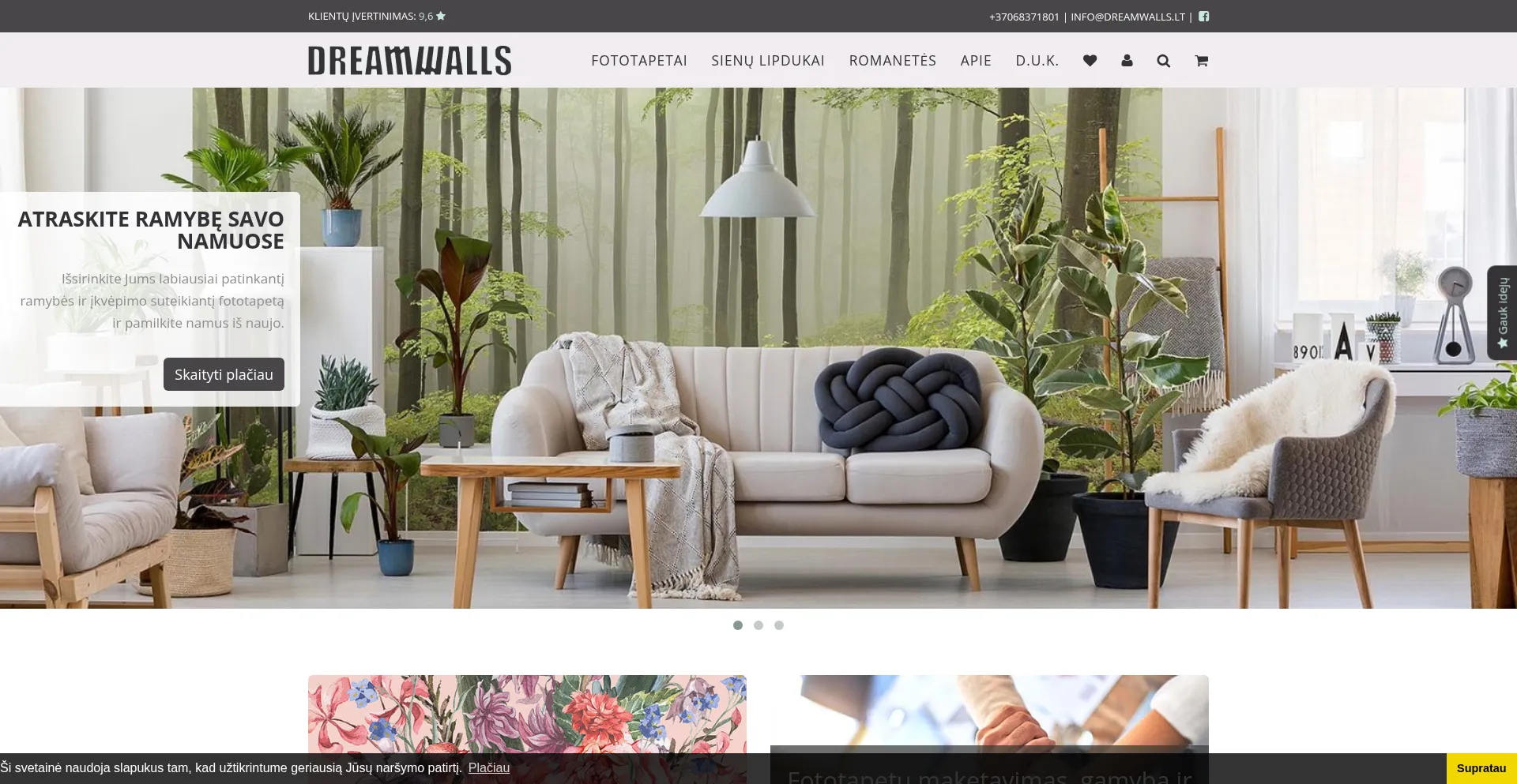 Ist Dreamwalls.lt sicher und vertrauenswürdig?
