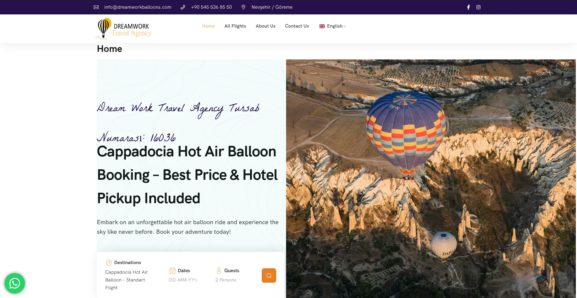 Dreamworkballoons.com
