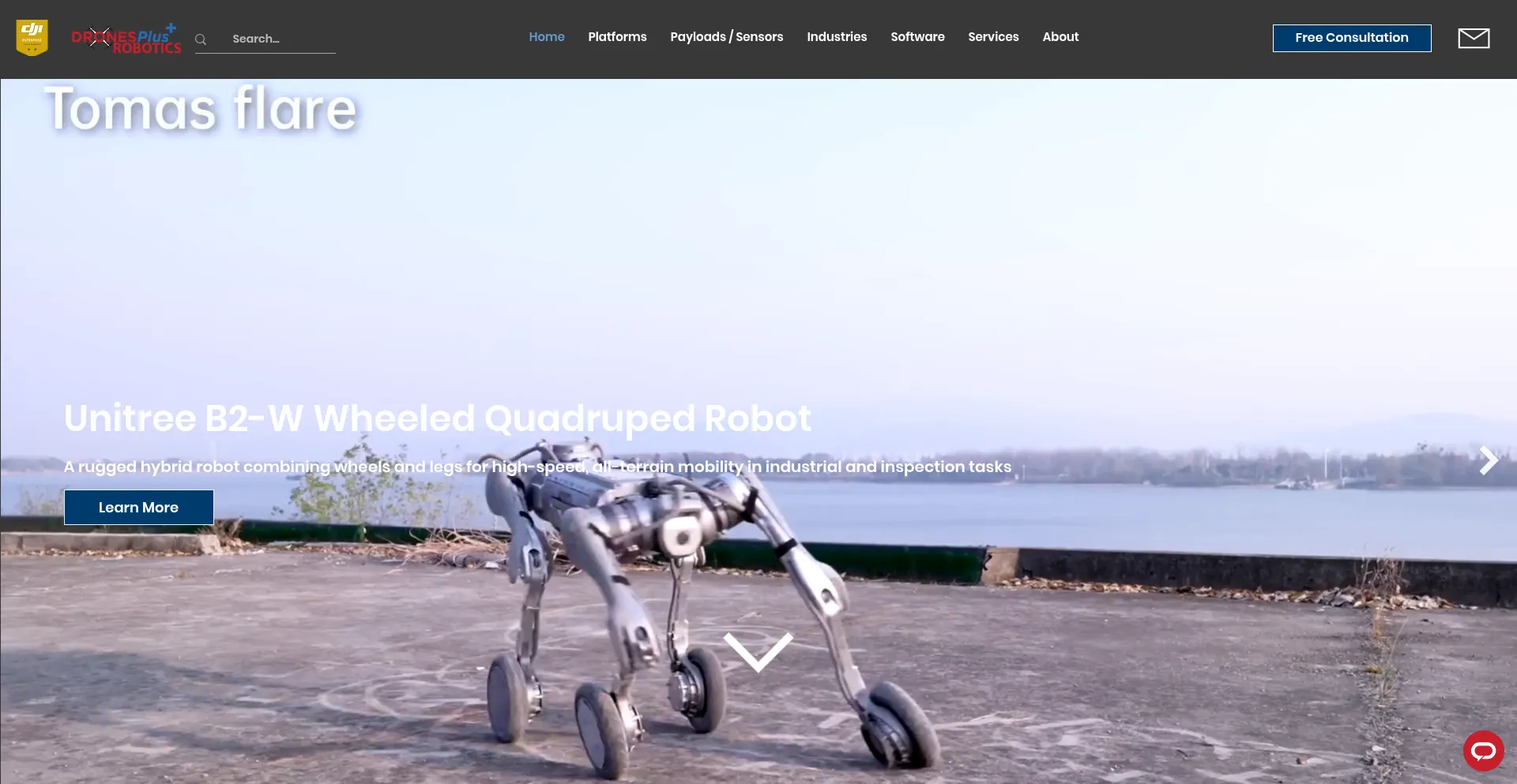 Dronesplus.com Screenshot