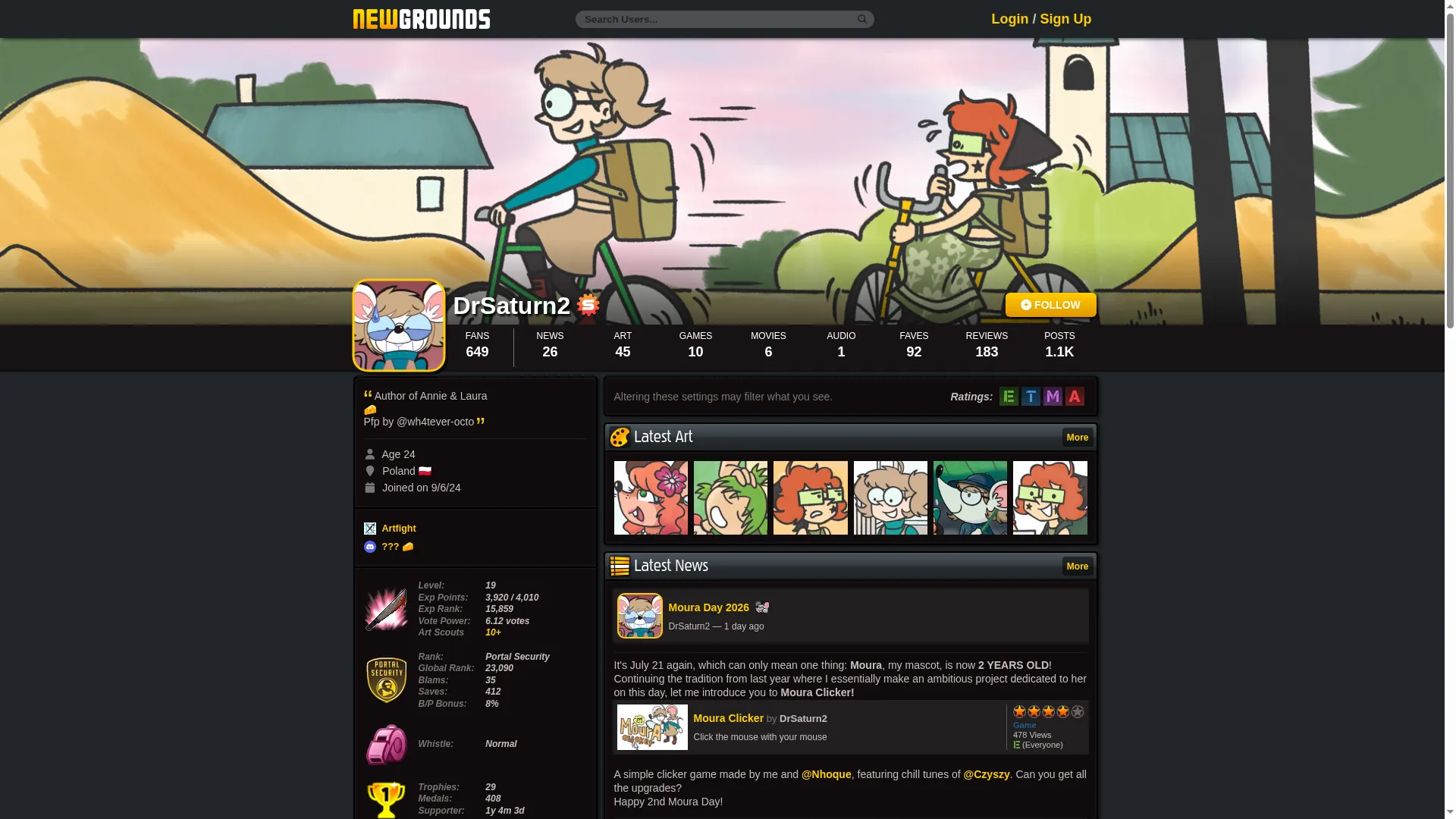 Drsaturn2.newgrounds.com