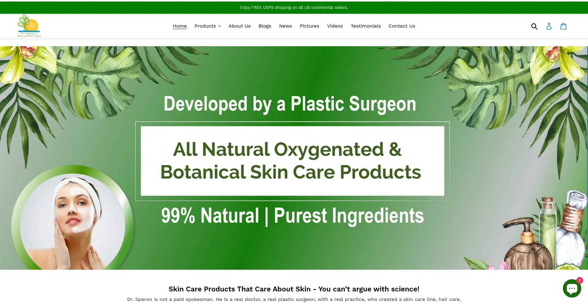 Drsperonsnaturalskincare.com