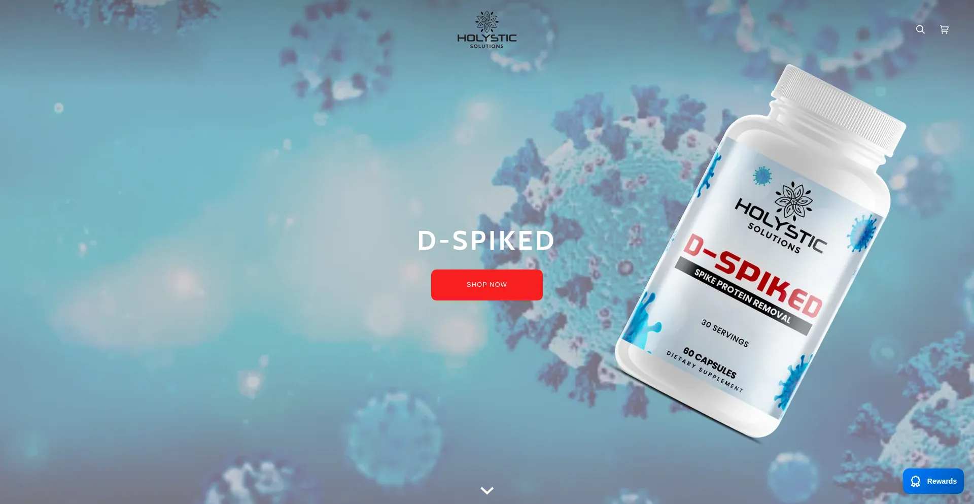 Website screenshot of Dspiked.com