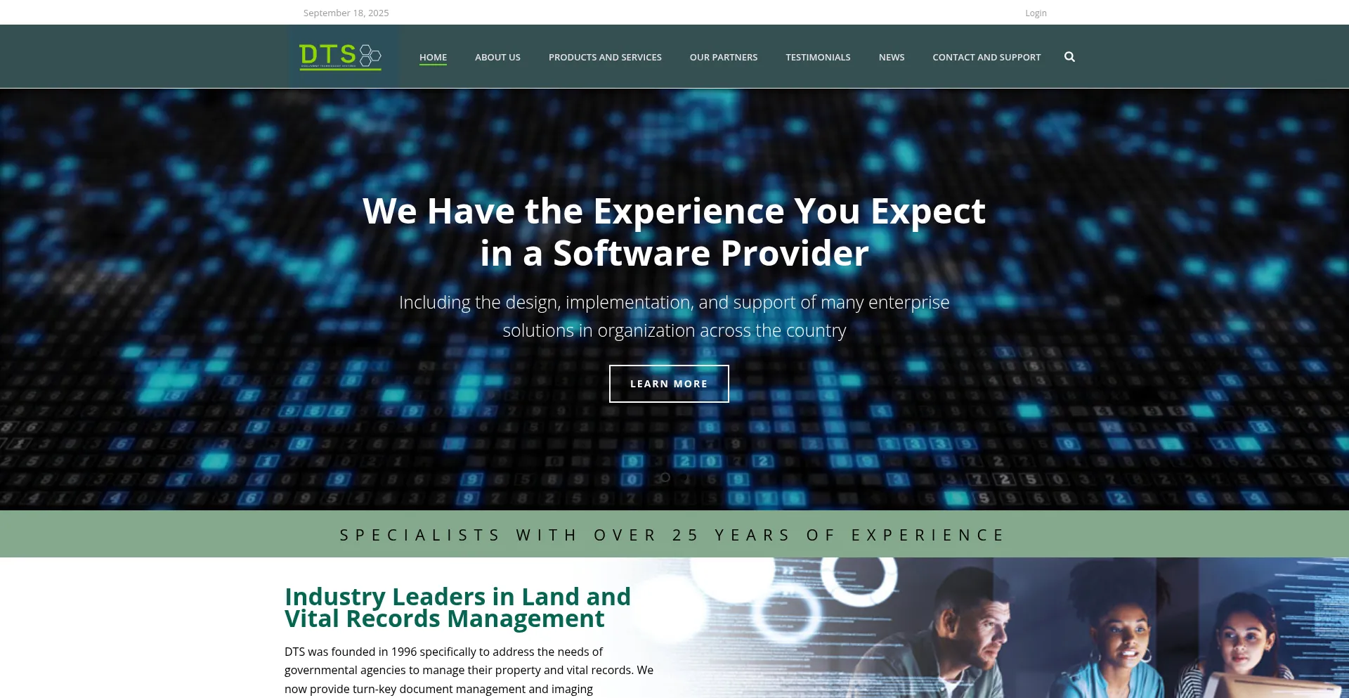 Dts-doc.com Screenshot