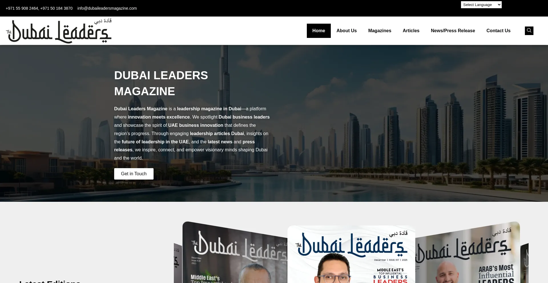 Dubaileadersmagazine.com