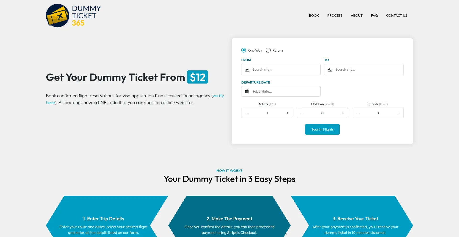 Dummyticket365.com