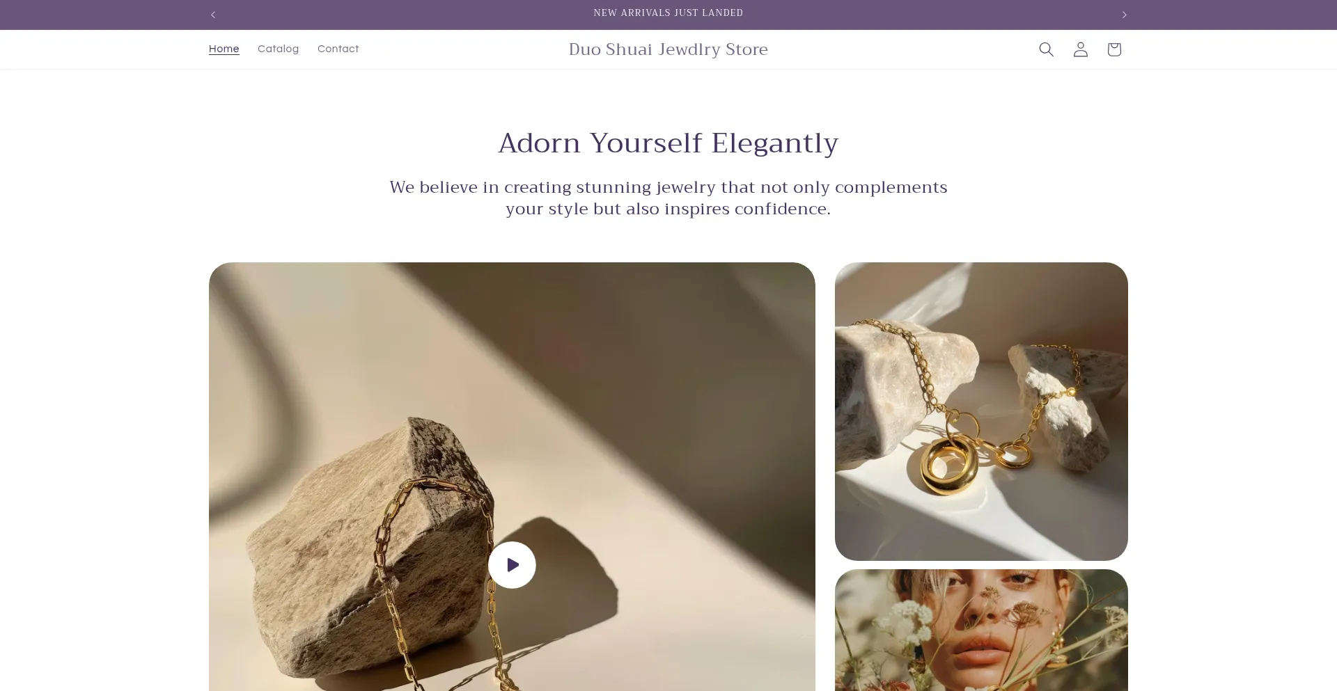 Duoshuai-jewelry.online Screenshot