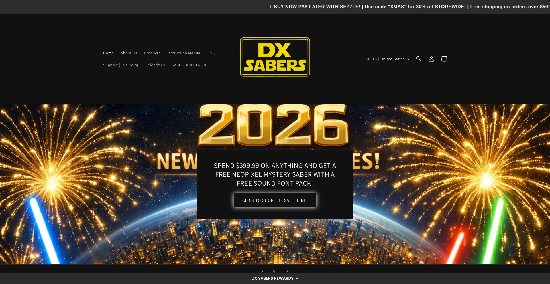 Dxsabers.com
