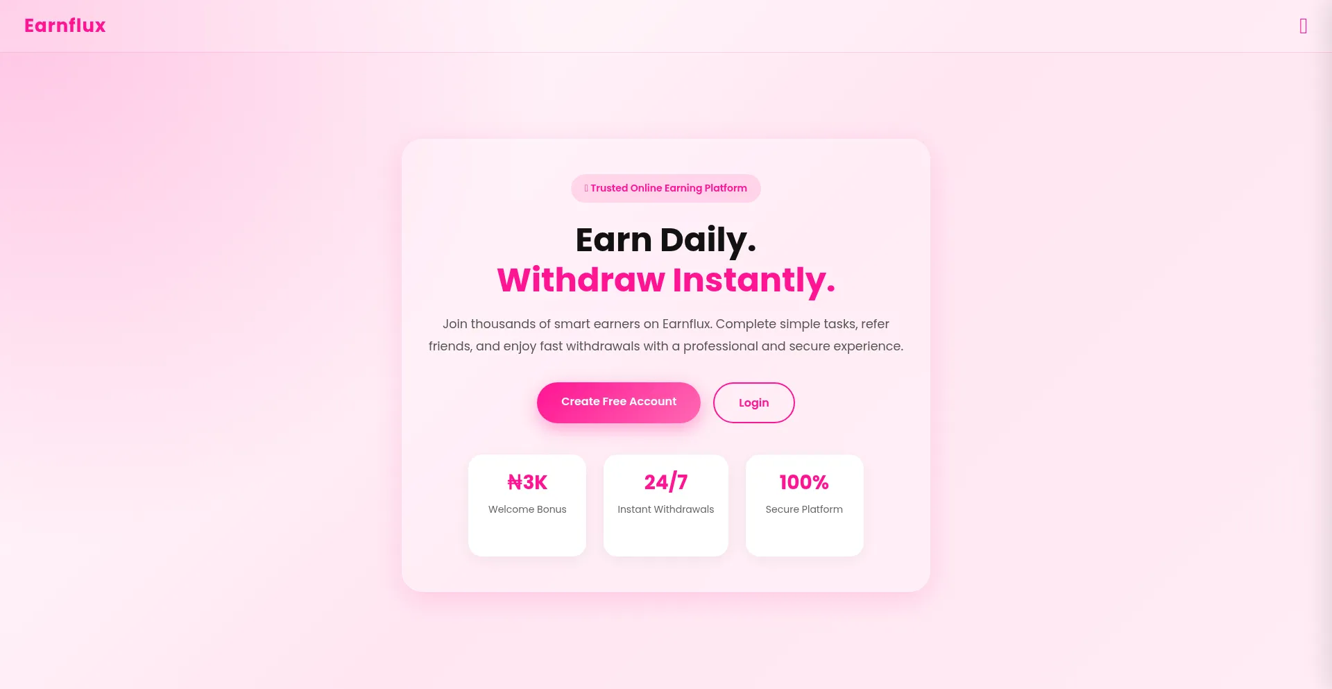 Earnflux.site.net.ng