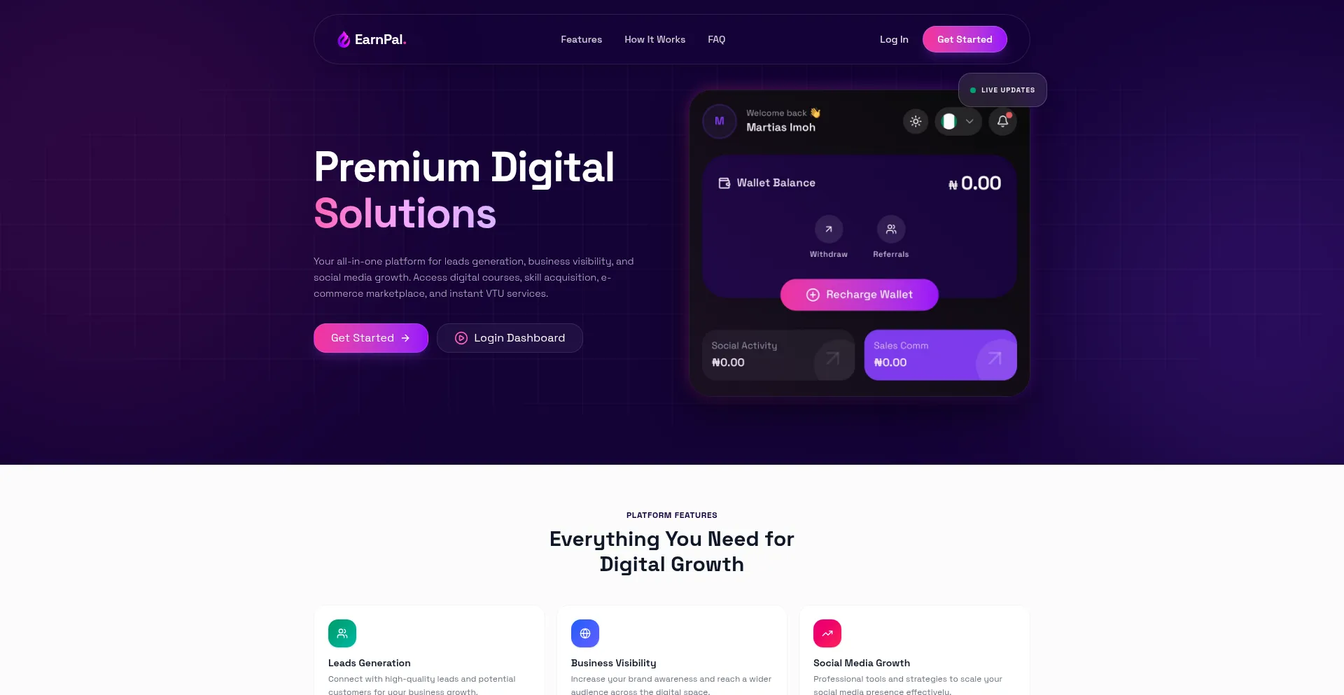Earnpalsolutions.com