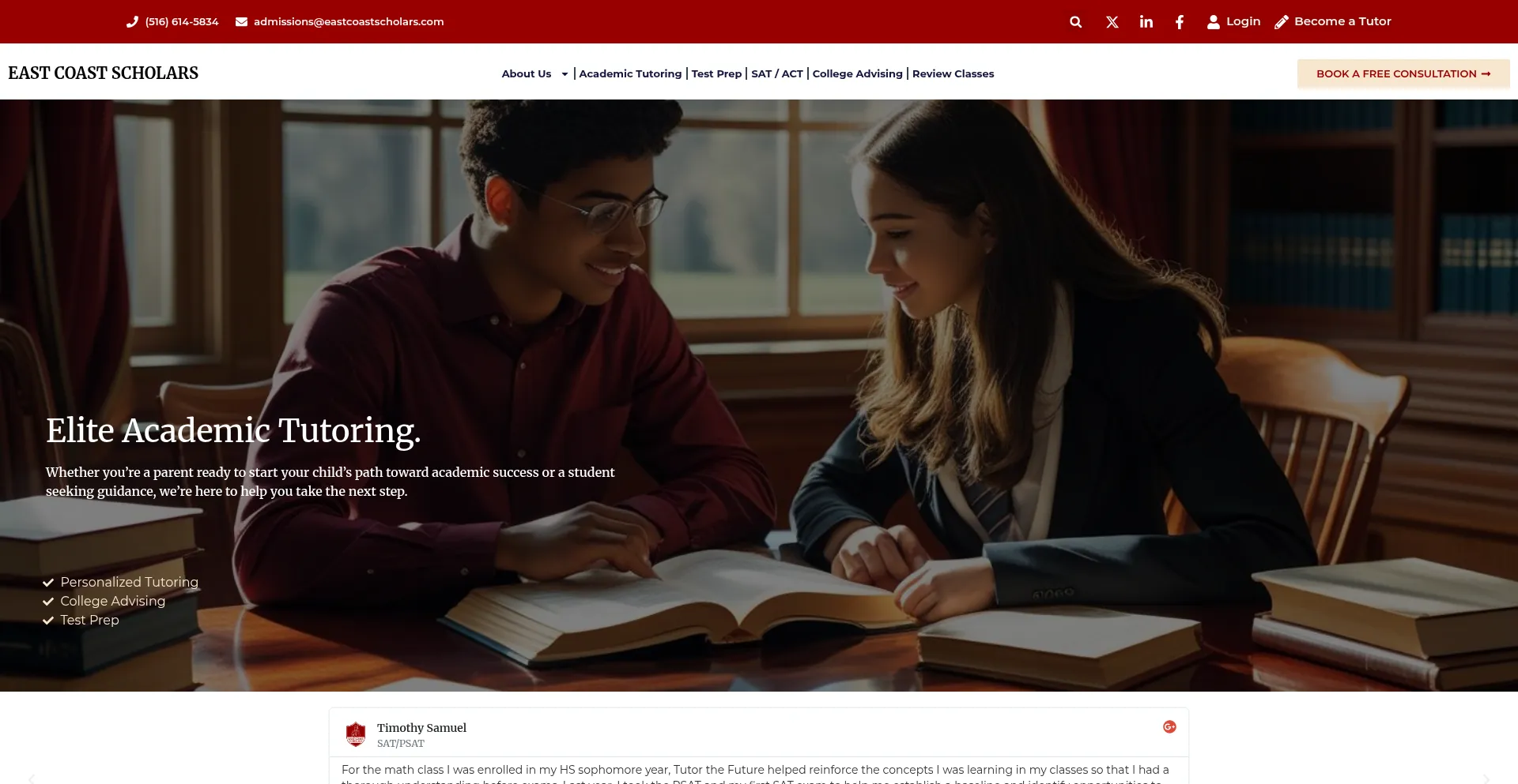 Ist Eastcoastscholars.com sicher und vertrauenswürdig?