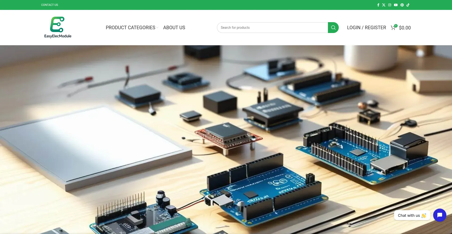 Easyelecmodule.com Screenshot
