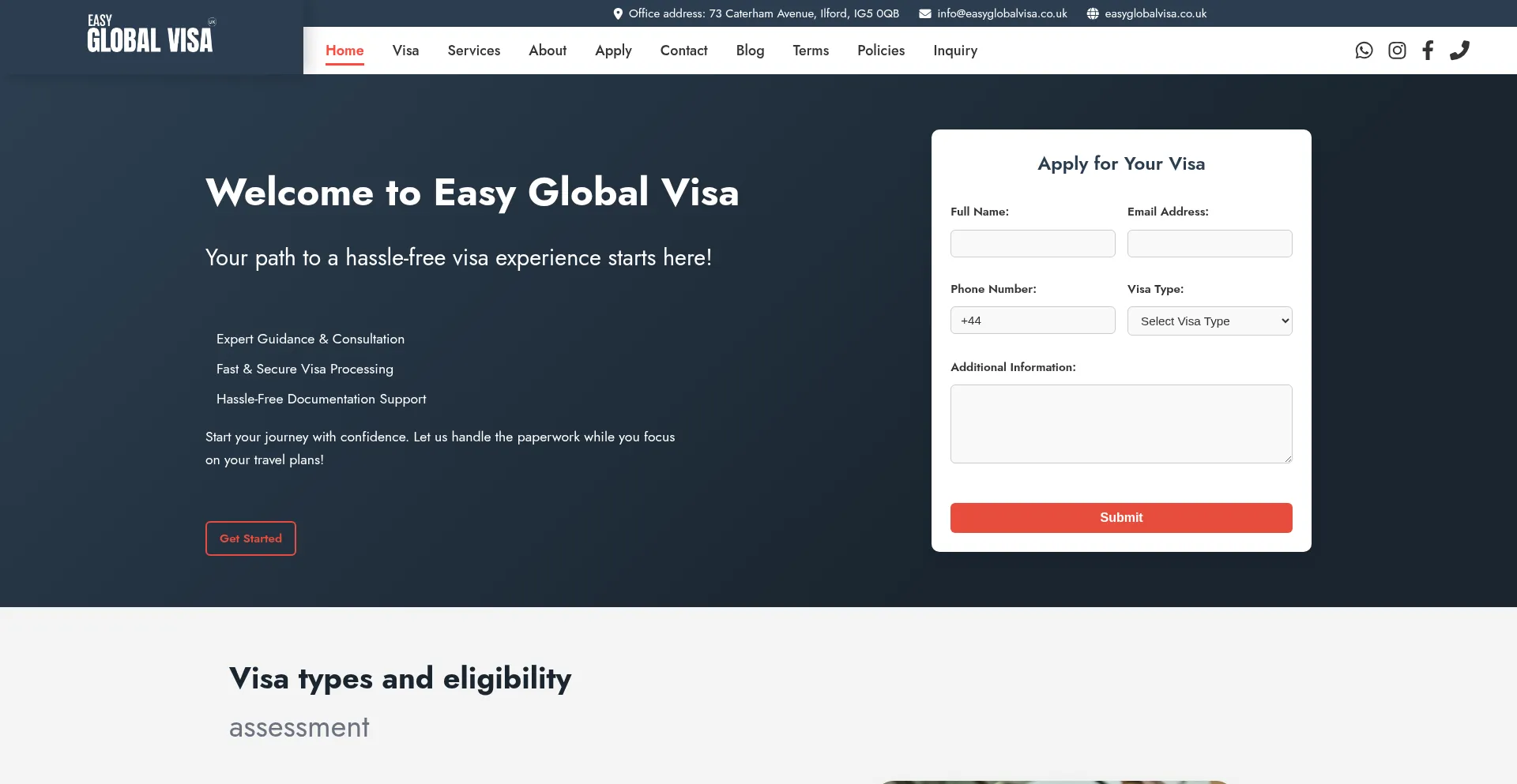 Easyglobalvisa.co.uk