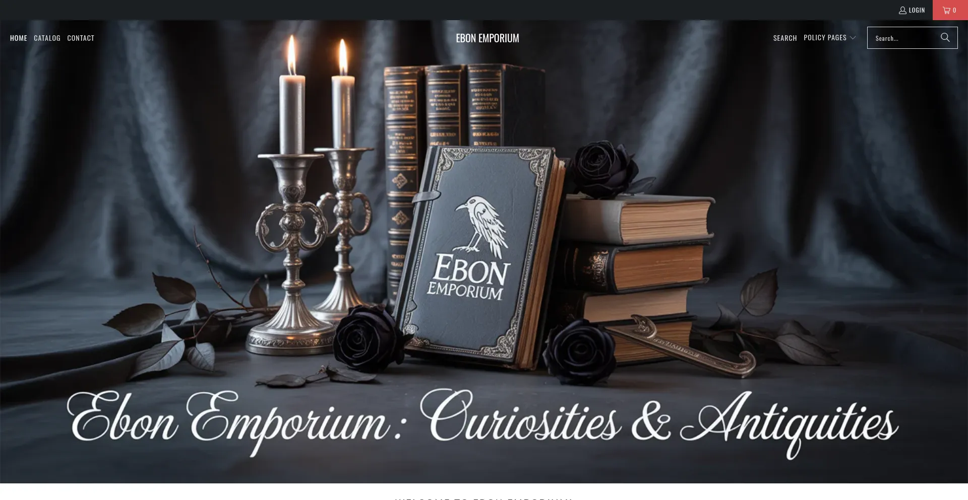 Ebonemporium.com Screenshot
