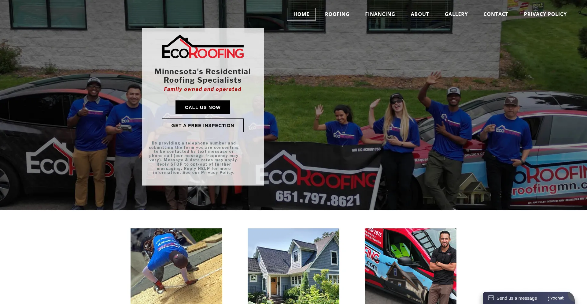 Ist Ecoroofingmn.com sicher und vertrauenswürdig?