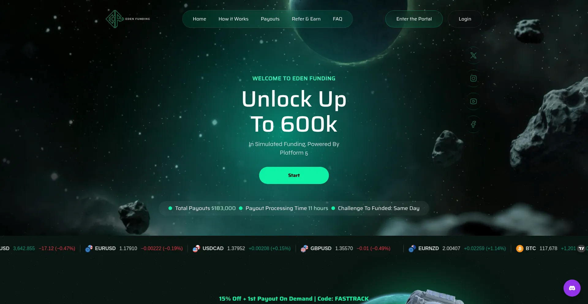 Eden-fx.com Screenshot