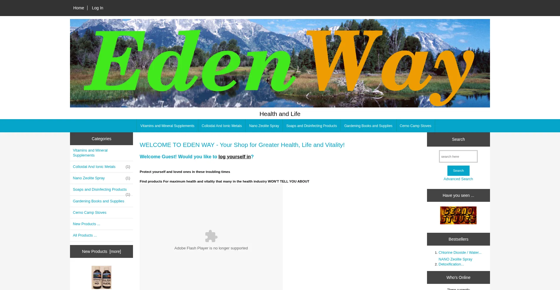 Eden-way.com Screenshot