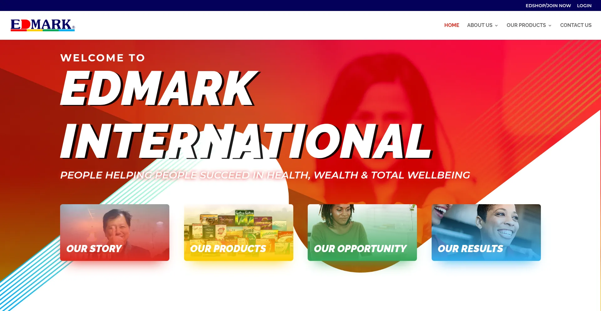 Website screenshot of Edmarker.com
