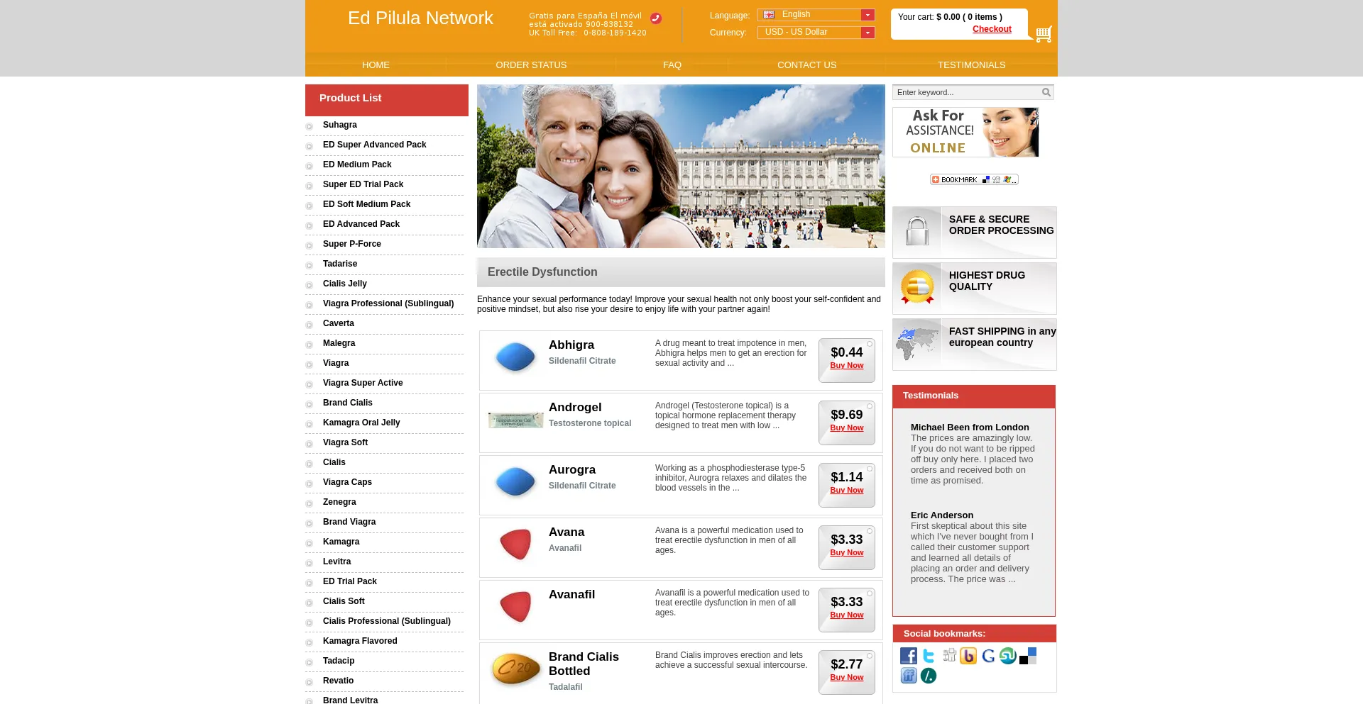 Ist Edpilulanetwork.com sicher und vertrauenswürdig?