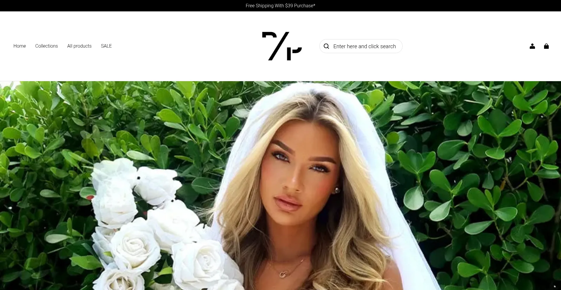 Website screenshot of Eiriniwear.shop