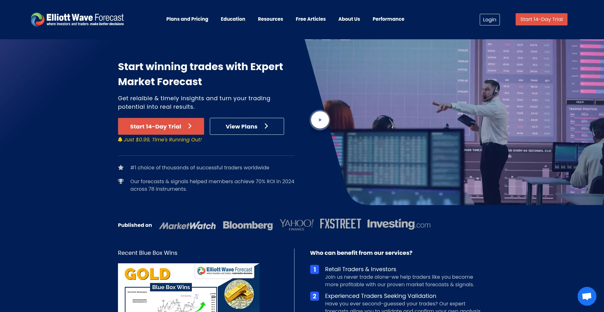 Ist Elliottwave-forecast.com sicher und vertrauenswürdig?