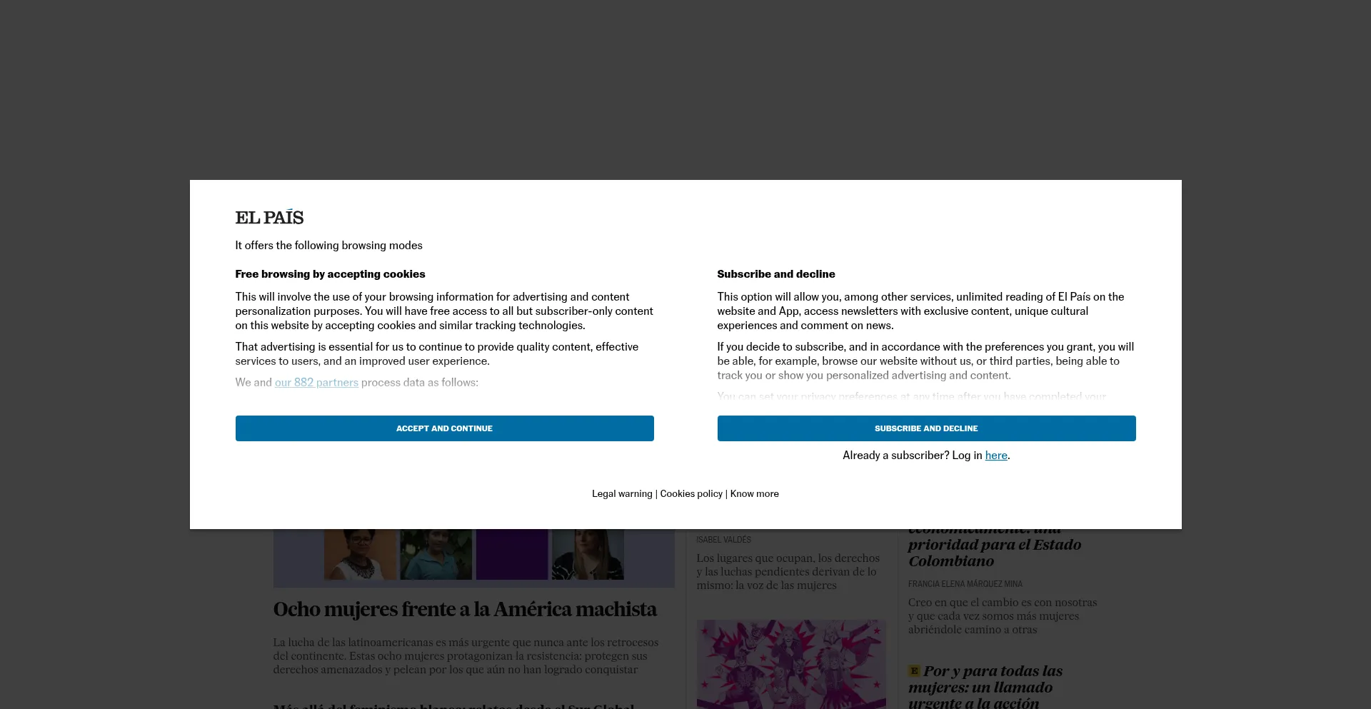 Elpais.com Screenshot