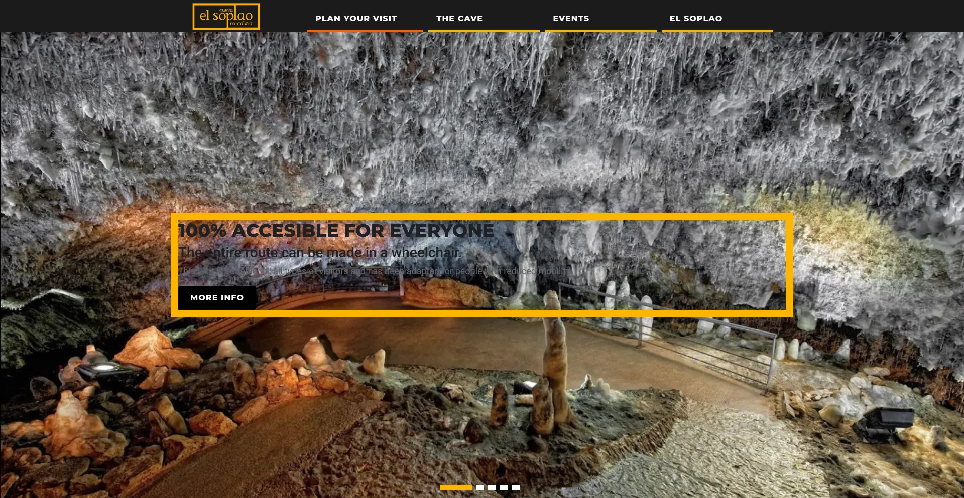 Website screenshot of Elsoplao.es