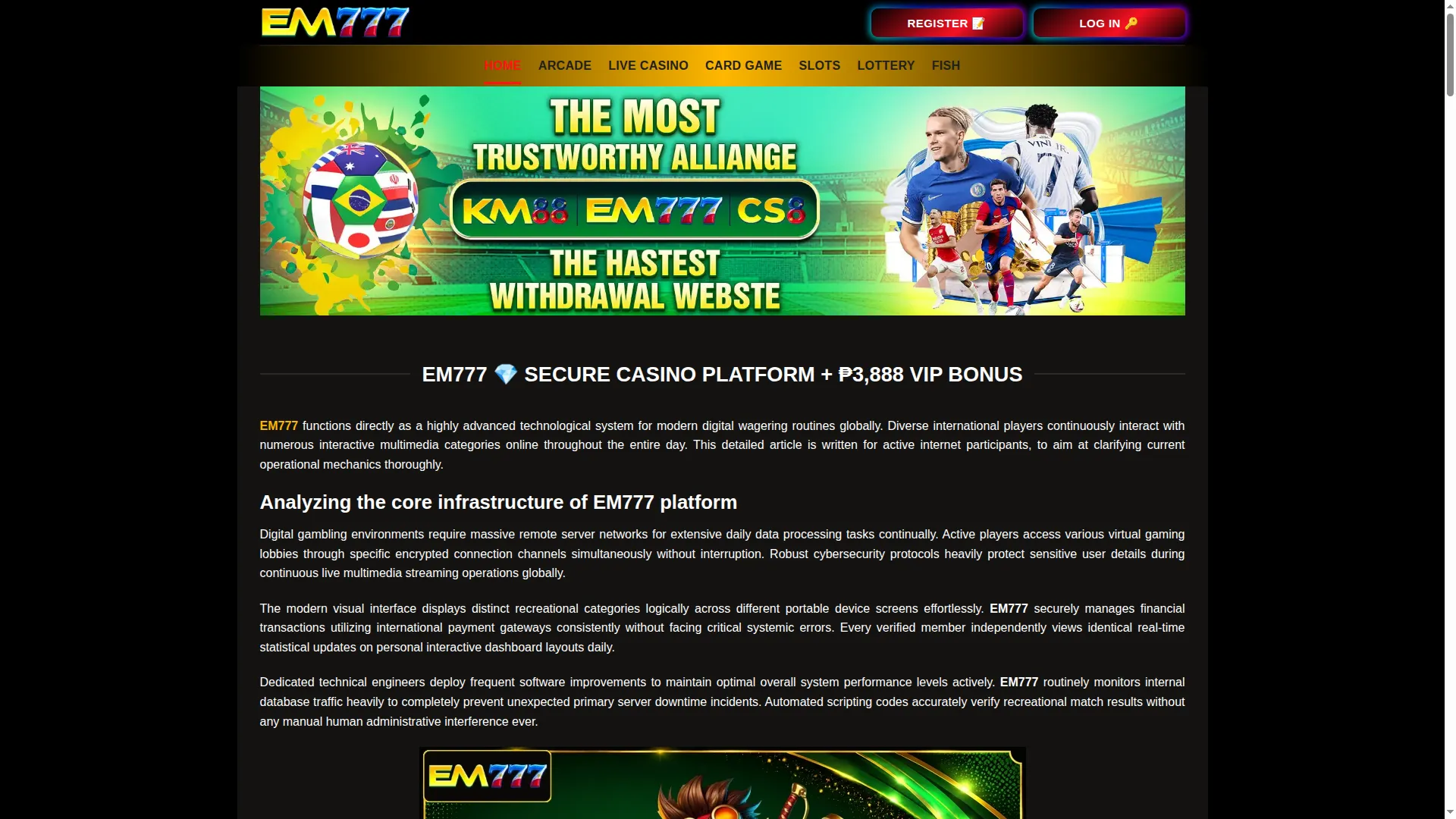 Em777bet.net