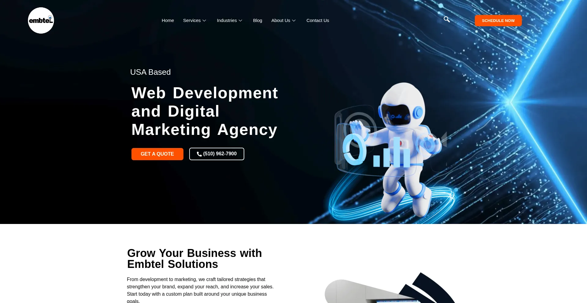 Embtelsolutions.com Screenshot