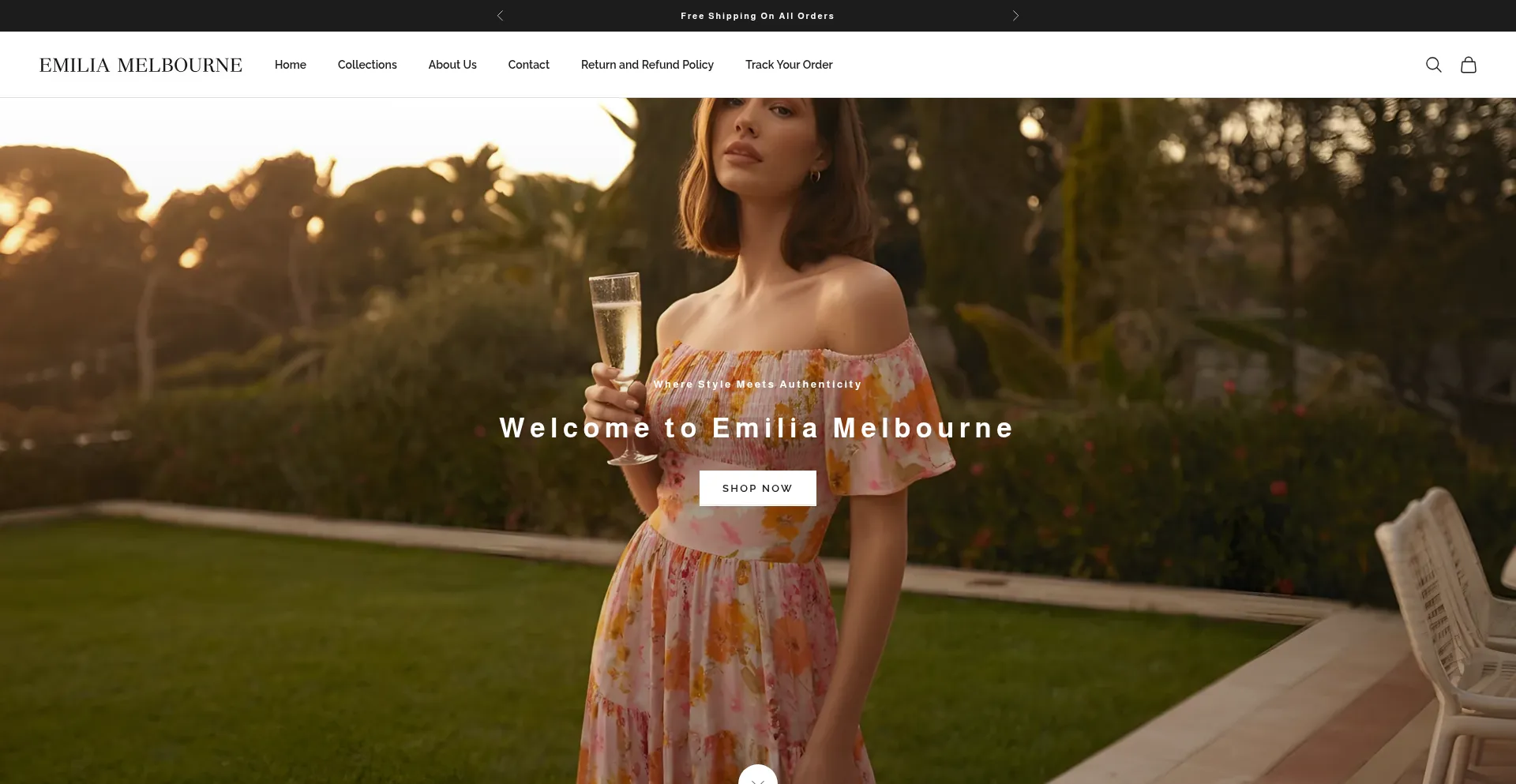 Emilia-melbourne.com Screenshot