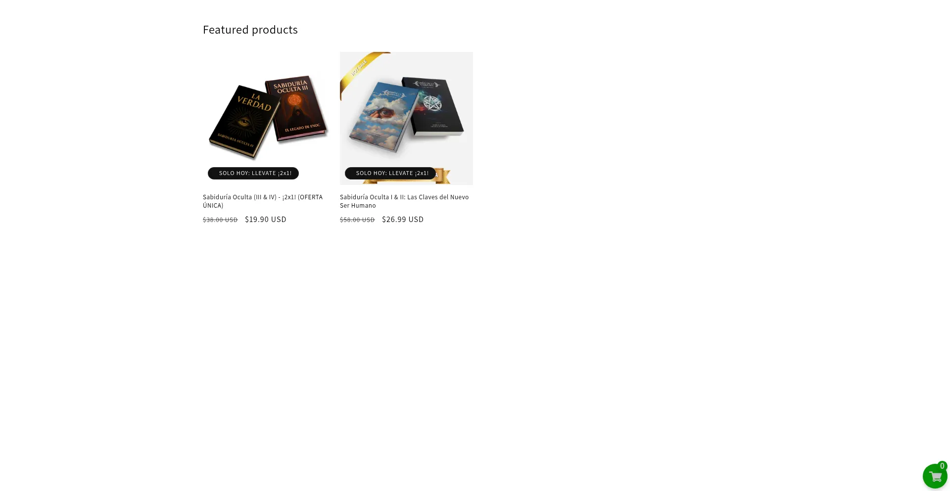 Website screenshot of Emprendeconsabiduria.com