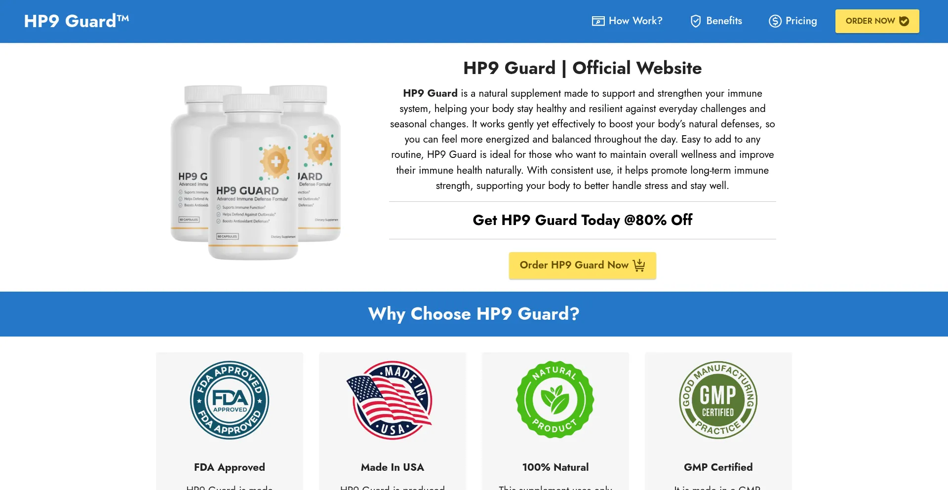 Website screenshot of En-en-us-hq9guard.com