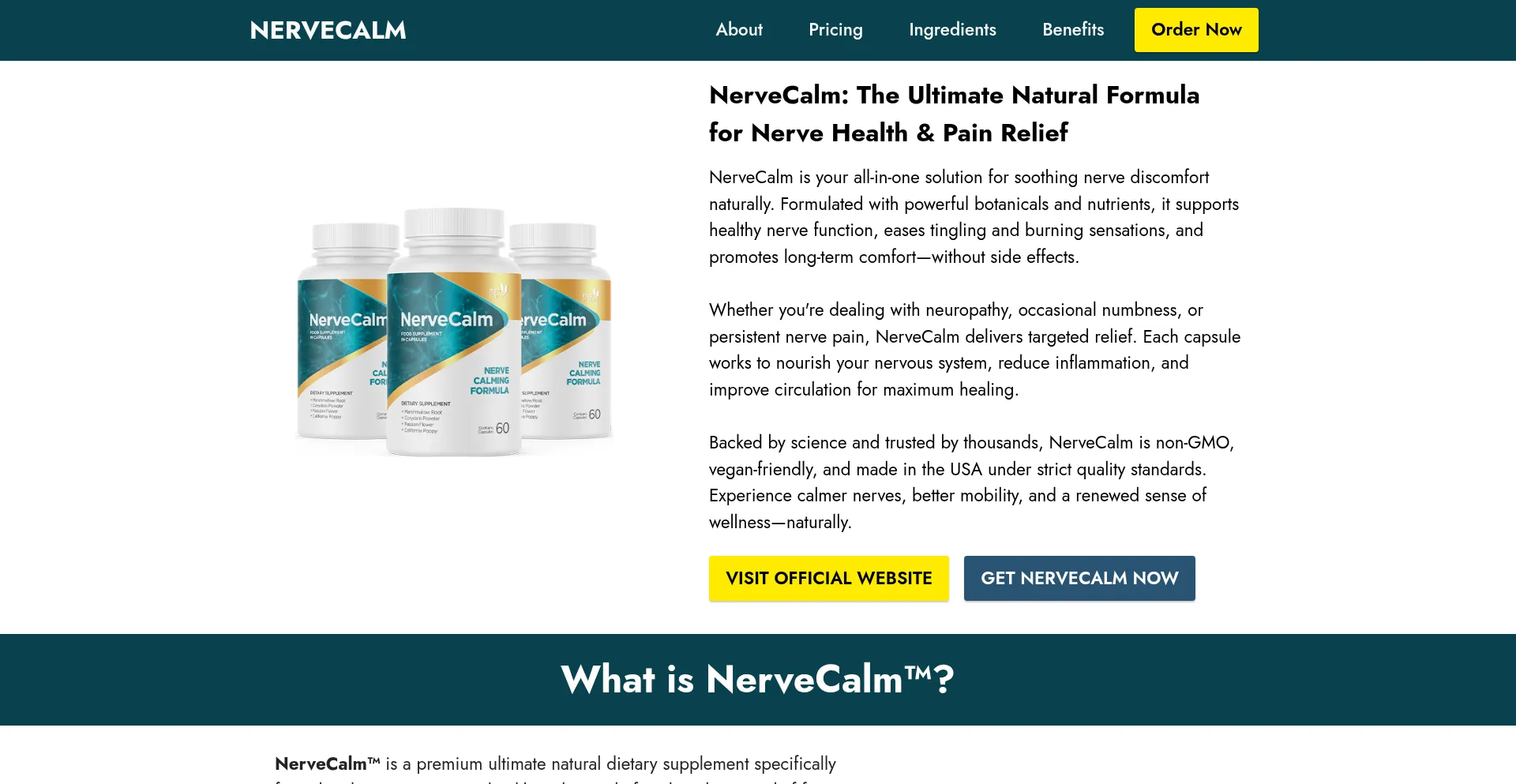Ist En-nerve-calm.com sicher und vertrauenswürdig?