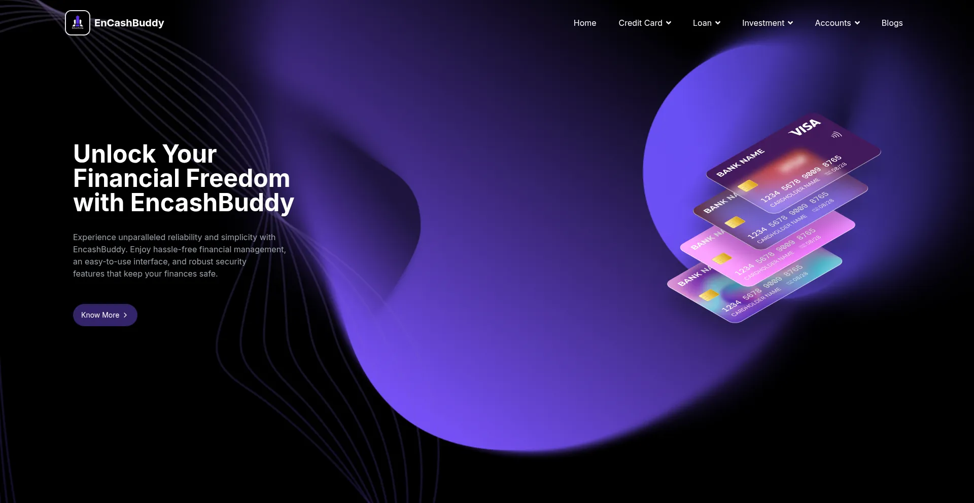 Website screenshot of Encashbuddy.com