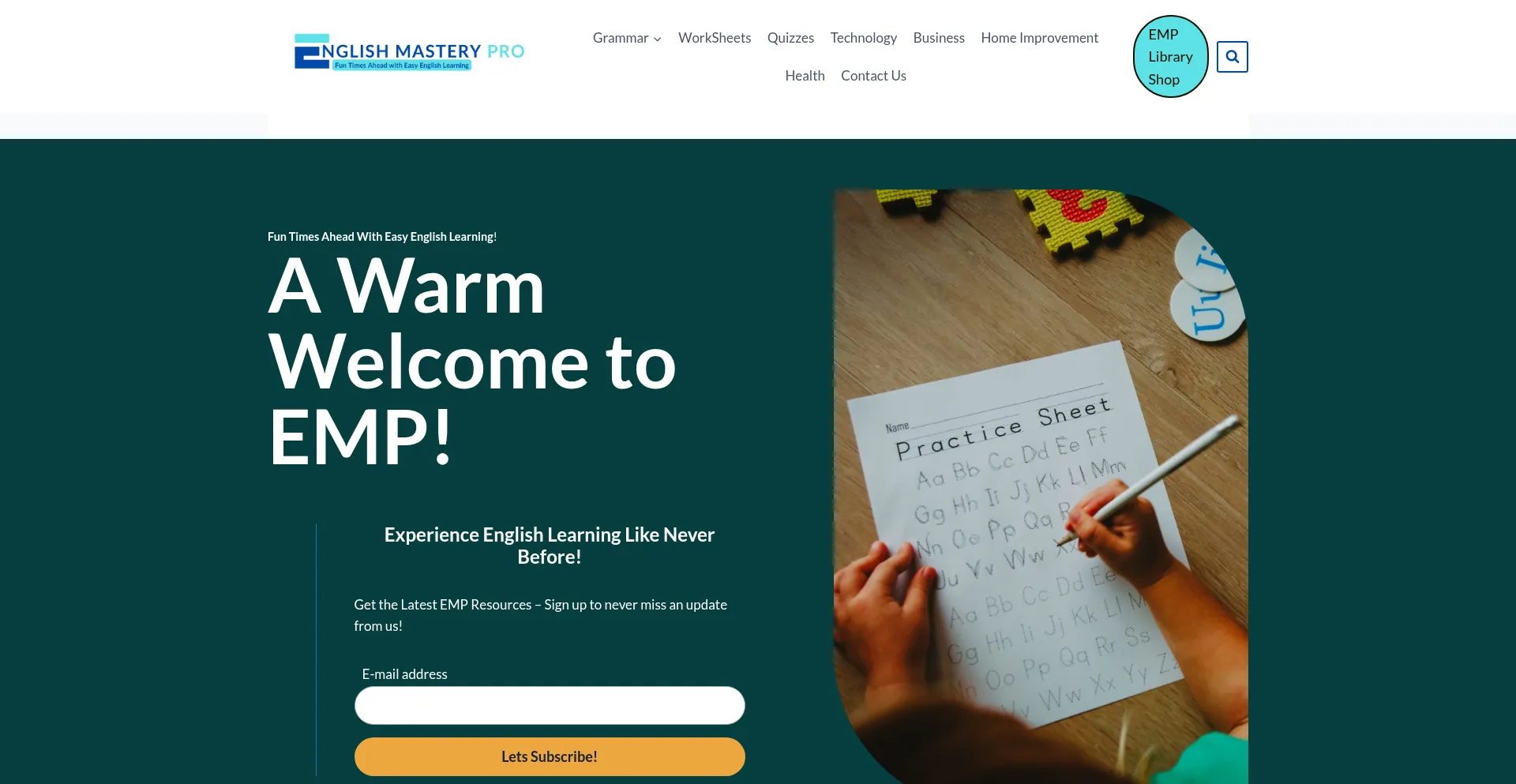 Englishmasterypro.net Screenshot