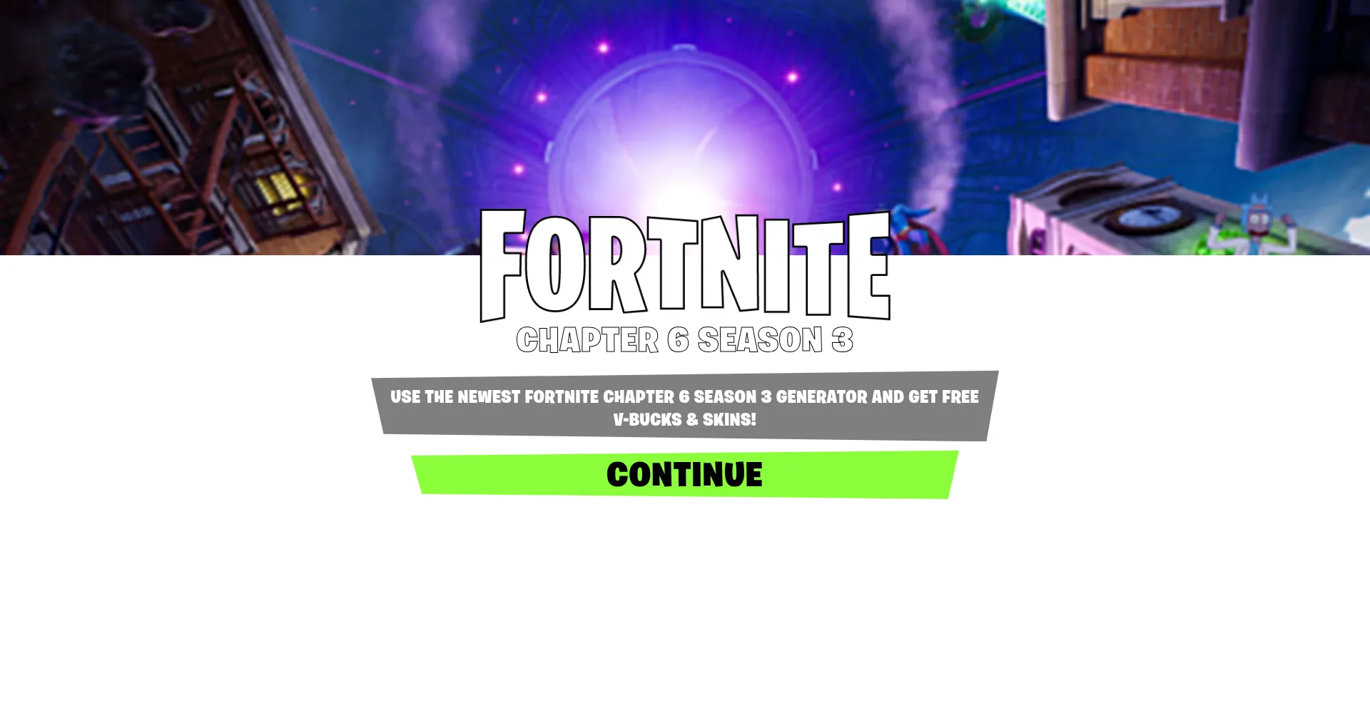 Website screenshot of Epicreward.top
