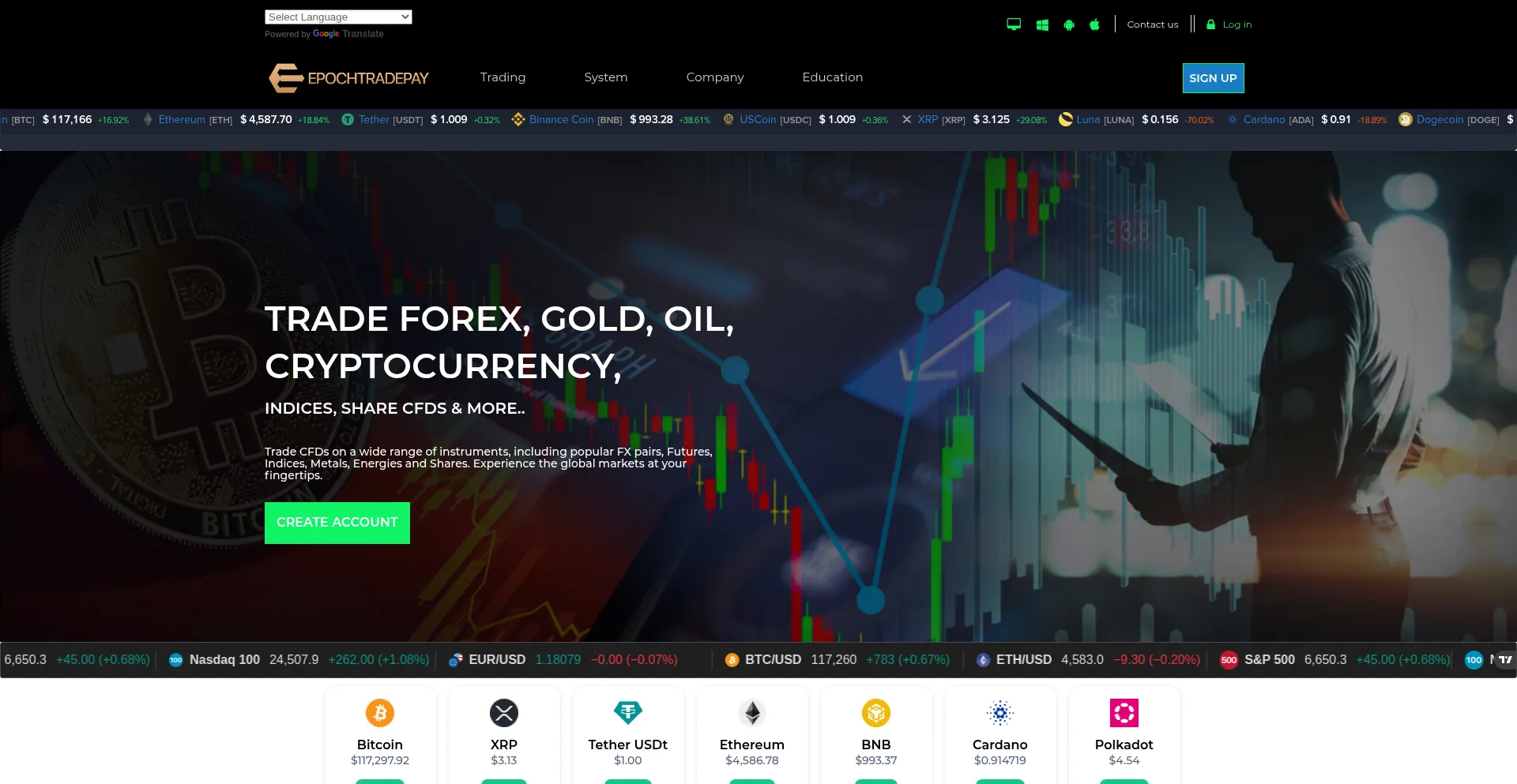 Ist Epochtradepay.com sicher und vertrauenswürdig?